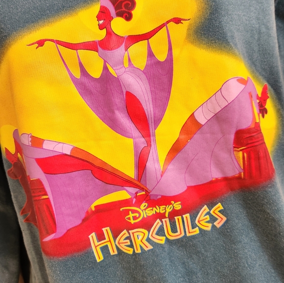 Disney oversized Hercules Sweatshirt nwt - Picture 4 of 6
